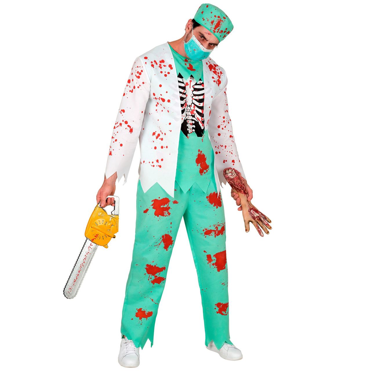 Fato de Doutor Zombie para homem