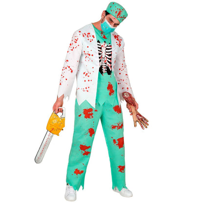 Fato de Doutor Zombie para homem