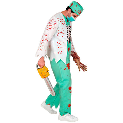 Fato de Doutor Zombie para homem