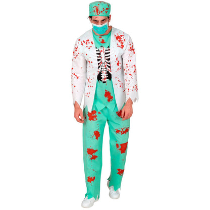 Fato de Doutor Zombie para homem