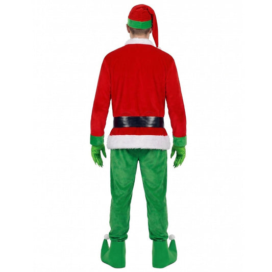 Fato de Duende Grinch Completo para adulto