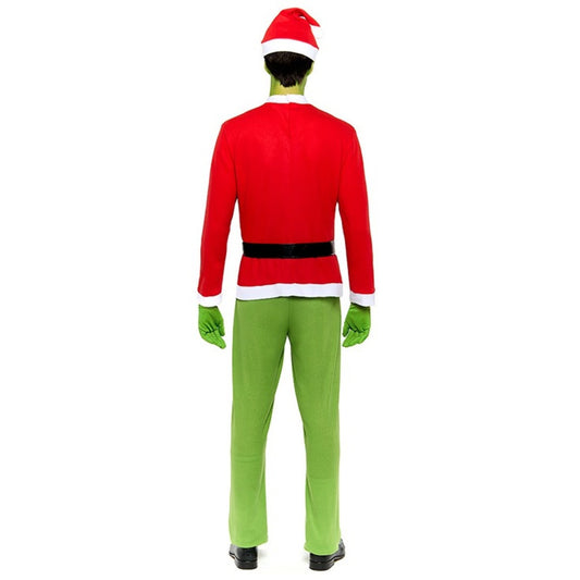 Fato de Duende Grinch Eco para homem