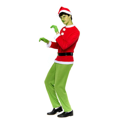 Fato de Duende Grinch Eco para homem
