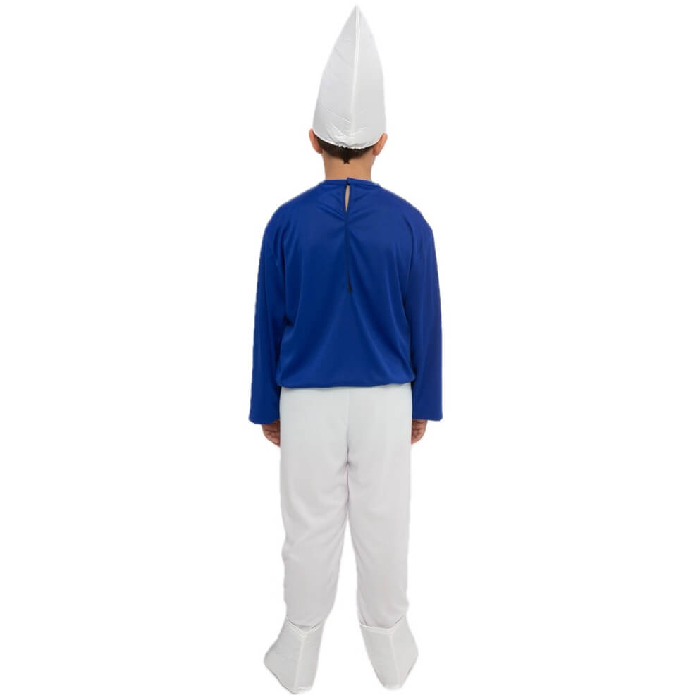 Fato de Duende Azul com Sapatos para criança