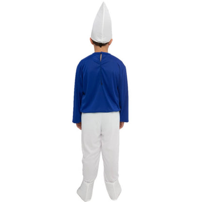 Fato de Duende Azul com Sapatos para criança