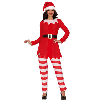 Fato de Elfa Travessa do Natal para mulher