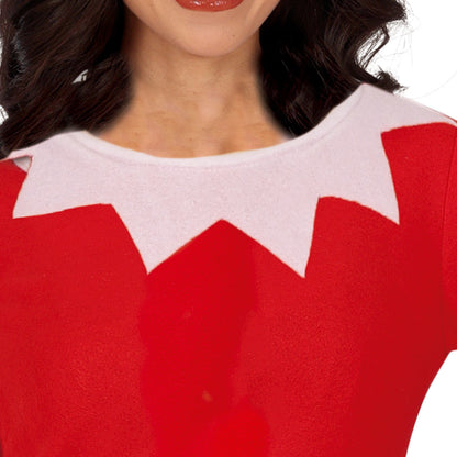 Fato de Elfa Travessa do Natal para mulher