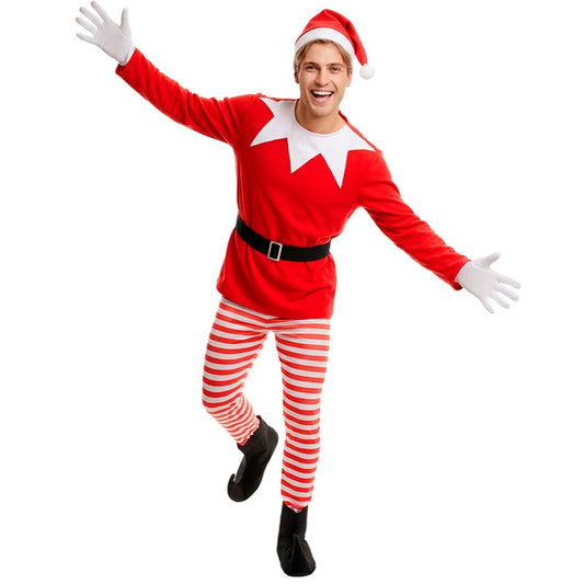 Fato de Elfo Divertido de Natal para homem 