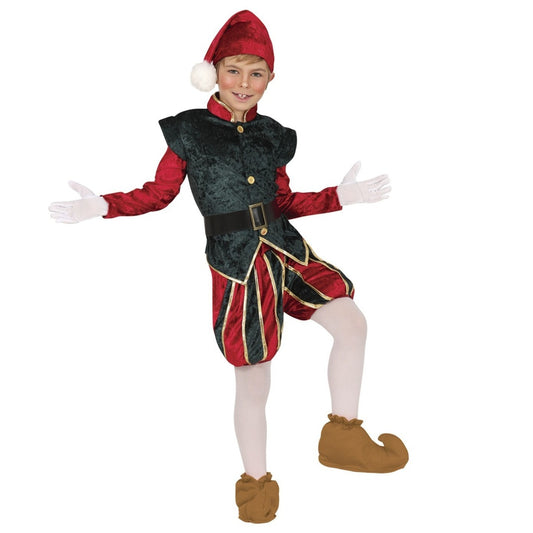Fato de Elfo Pajem infantil