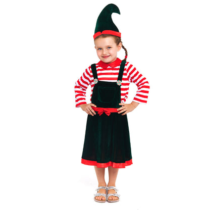 Fato de Elfo Riscas para menina