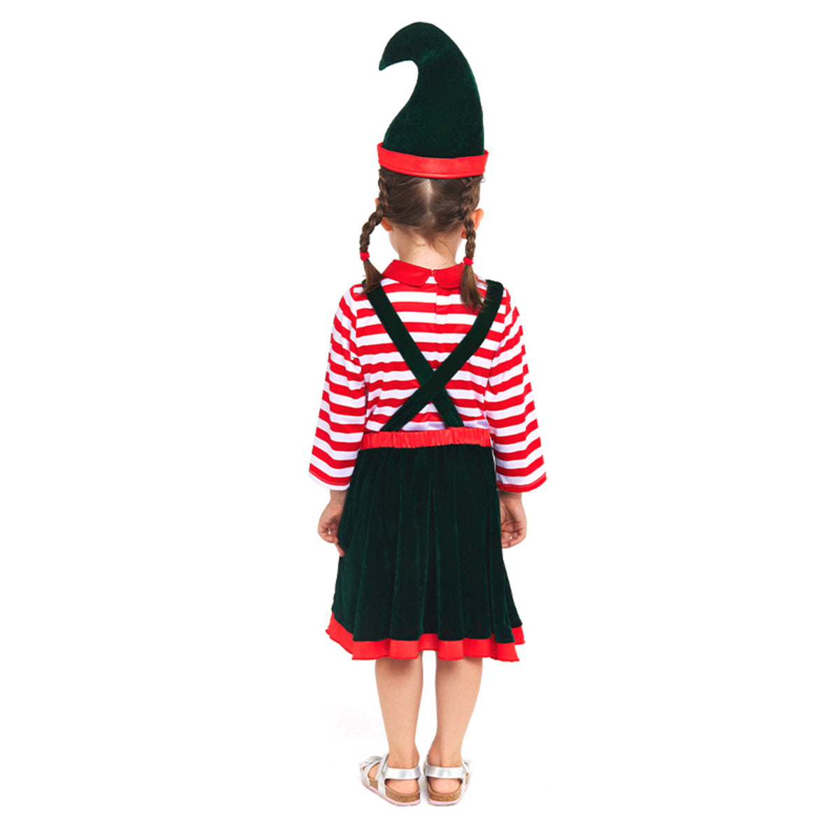 Fato de Elfo Riscas para menina