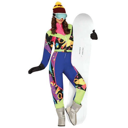 Fato de Esqui Multicolor para mulher