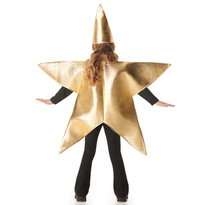 Fato de Estrela Dourada com Gorro infantil