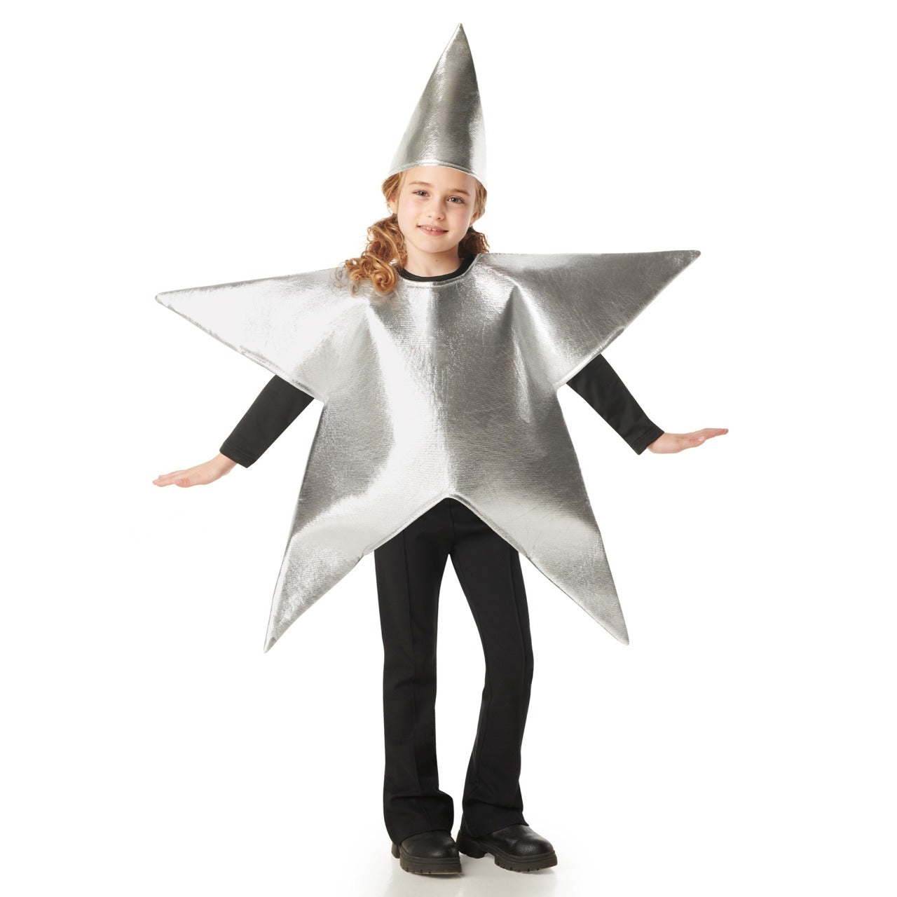 Fato de Estrela Prateada com Gorro infantil