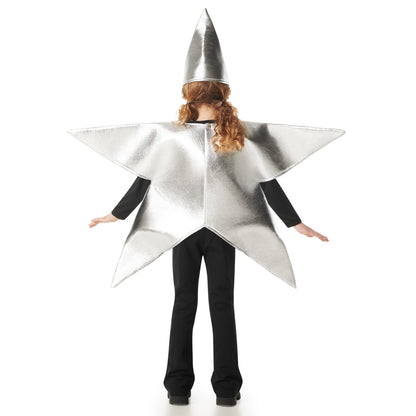 Fato de Estrela Prateada com Gorro infantil
