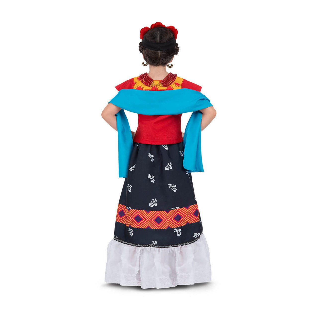 Fato de Frida Khalo para menina