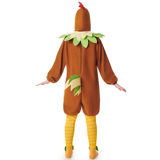 Fato de Galinha Castanha para adulto