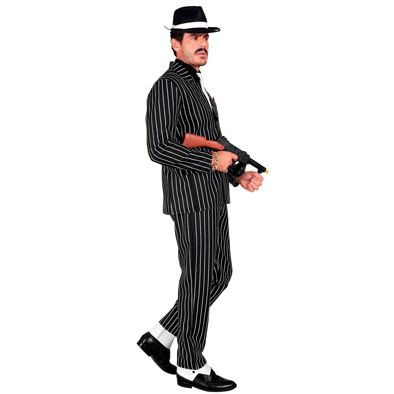 Fato de Gangster Gómez Siniestro para homem