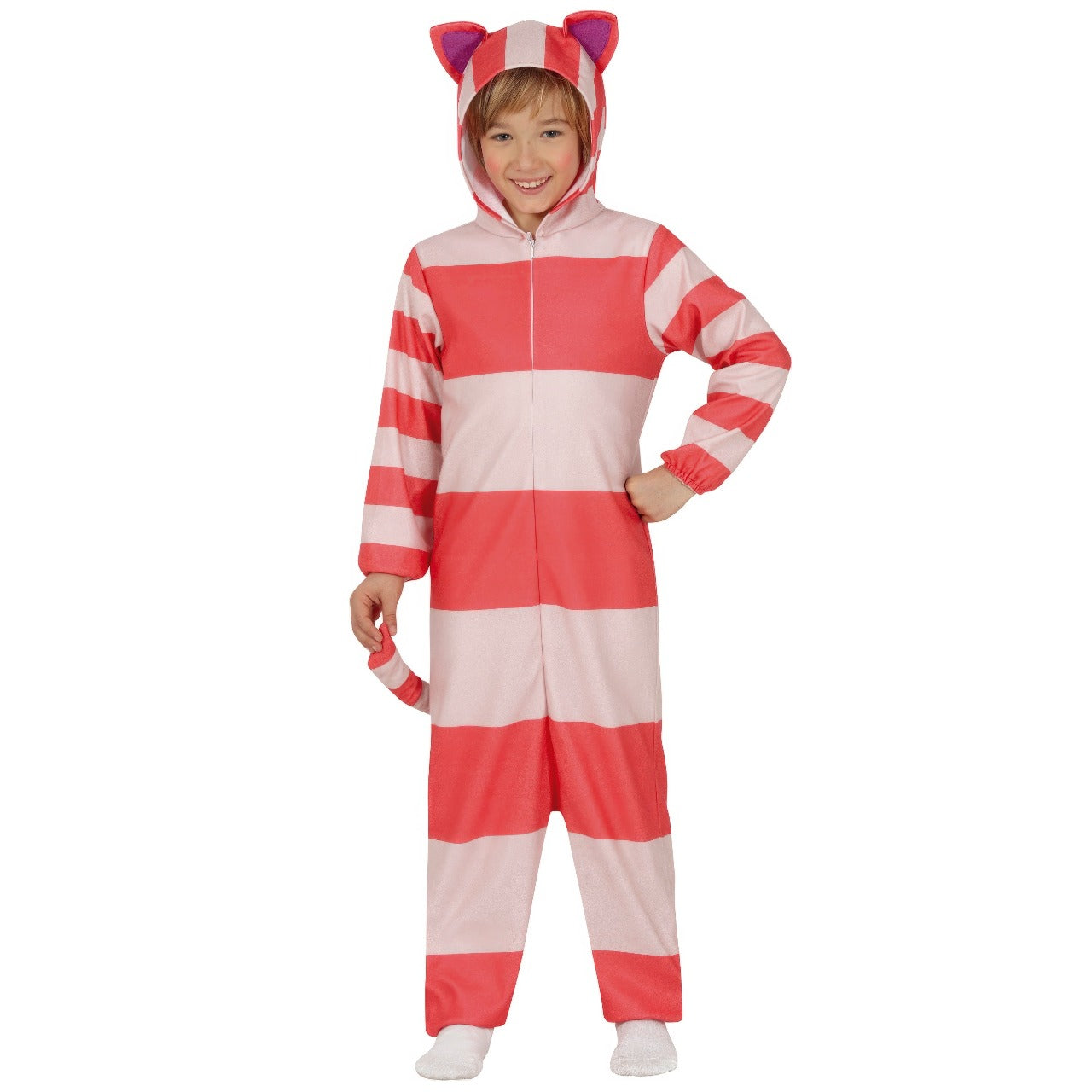 Fato de Gato Cheshire Risonho para bebé