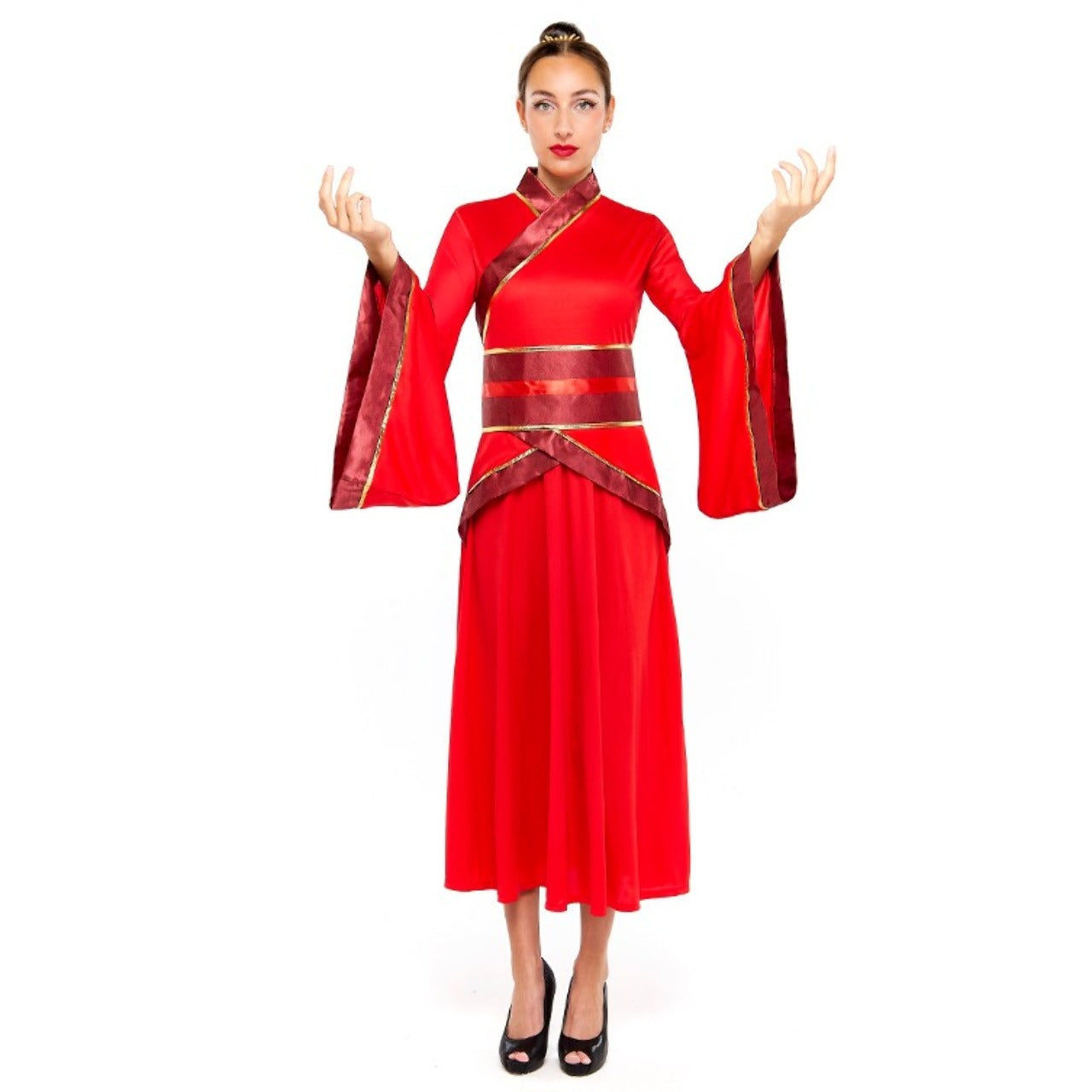Fato de Geisha Hanfu para mulher