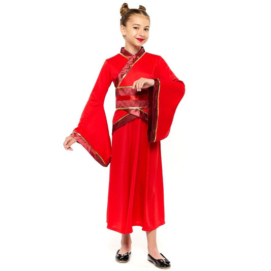 Fato de Geisha Hanfu para menina