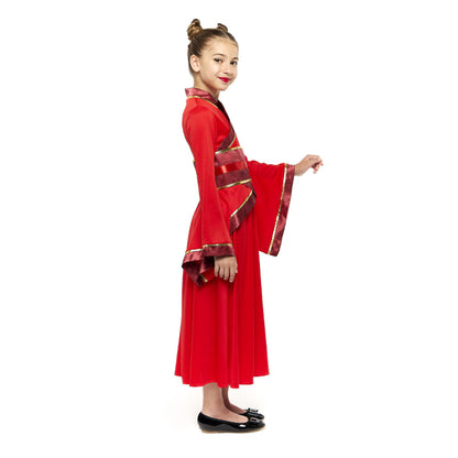 Fato de Geisha Hanfu para menina