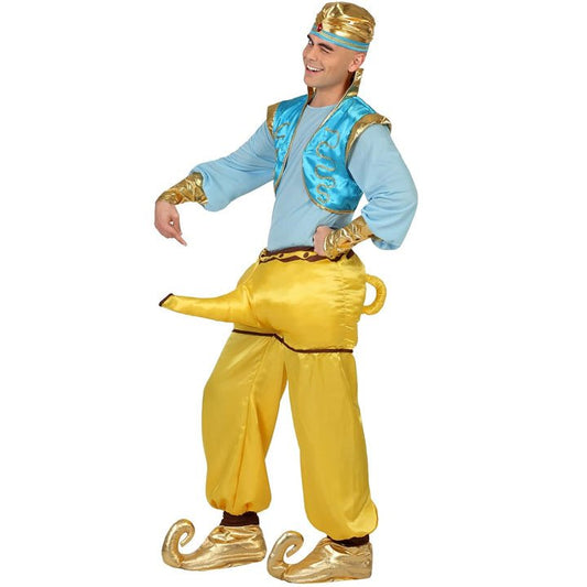 Costume Genie com Magic Lamp man