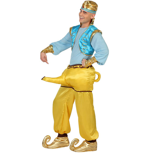 Costume Genie com Magic Lamp man