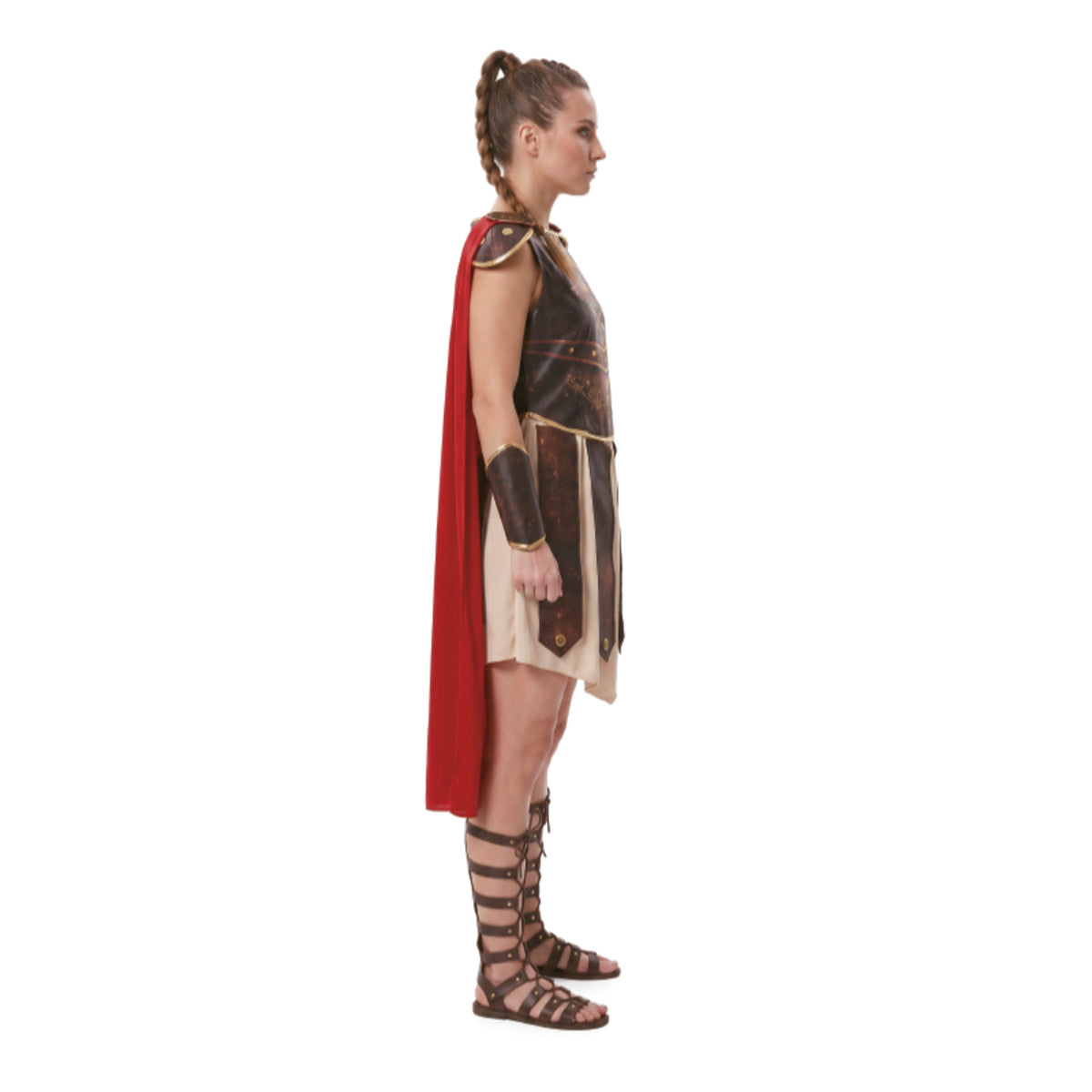 Fato de Gladiadora Ludia para mulher