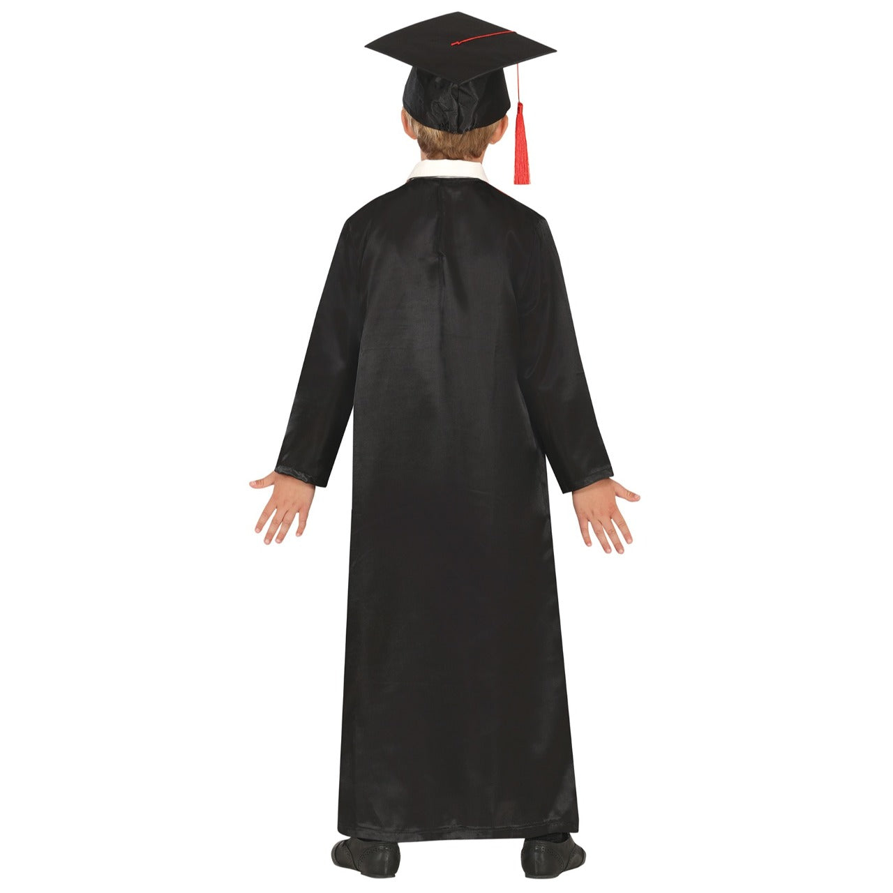 Fato de Graduado Clássico Vermelho infantil