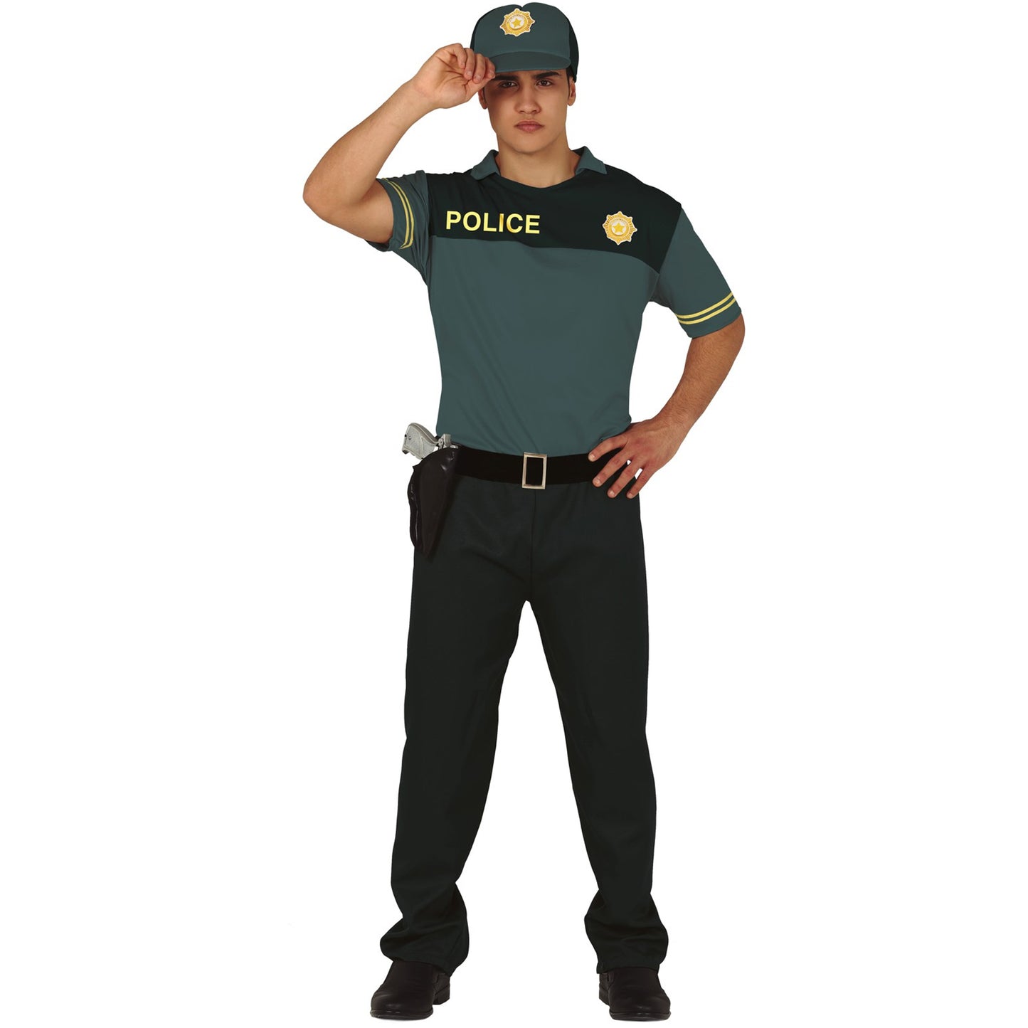 Fato de Guarda Civil Verde para homem