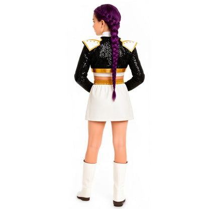 Fato de Guerreira K-Pop Golden para menina