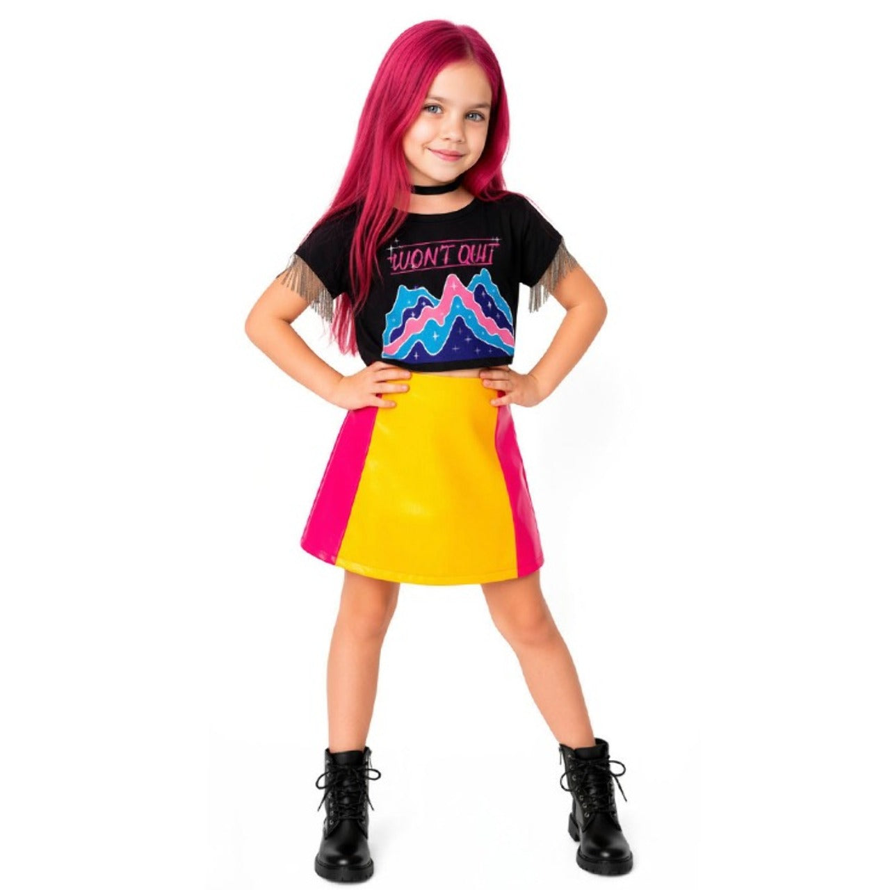 Fato de Guerreira K-Pop Mira Hunters para menina