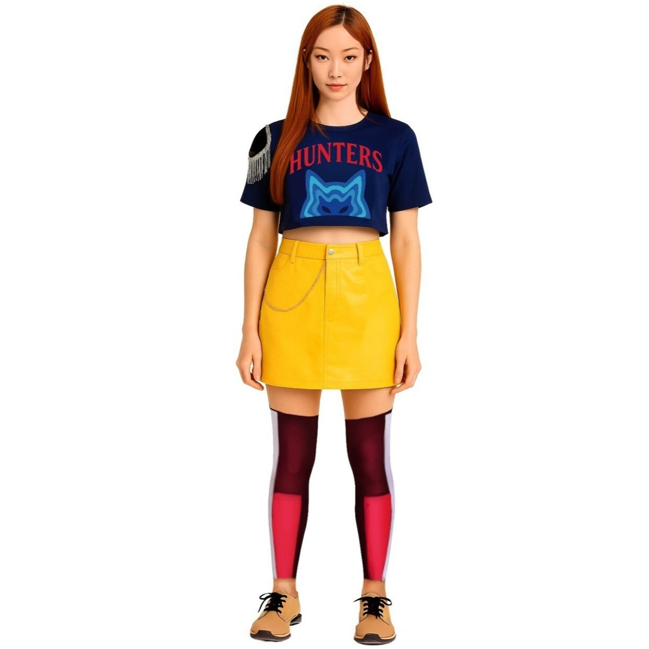 Fato de Guerreira K-Pop Mira para mulher