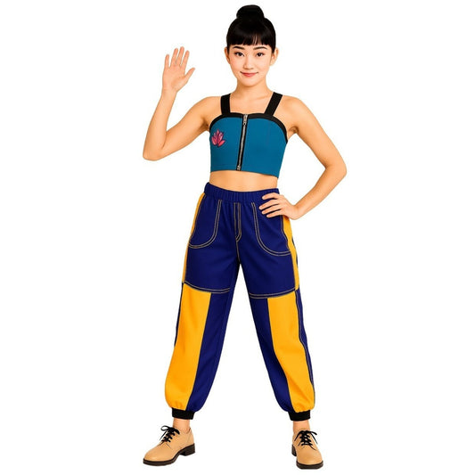 Fato de Guerreira K-Pop Zoey para adolescente 