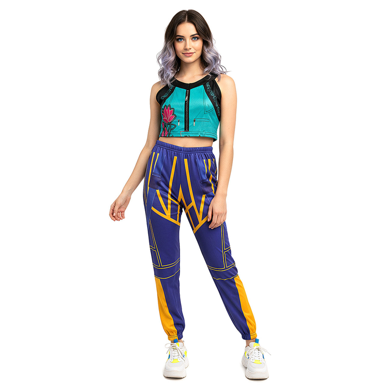 Fato de Guerreira K-Pop Zoey Huntrix mulher