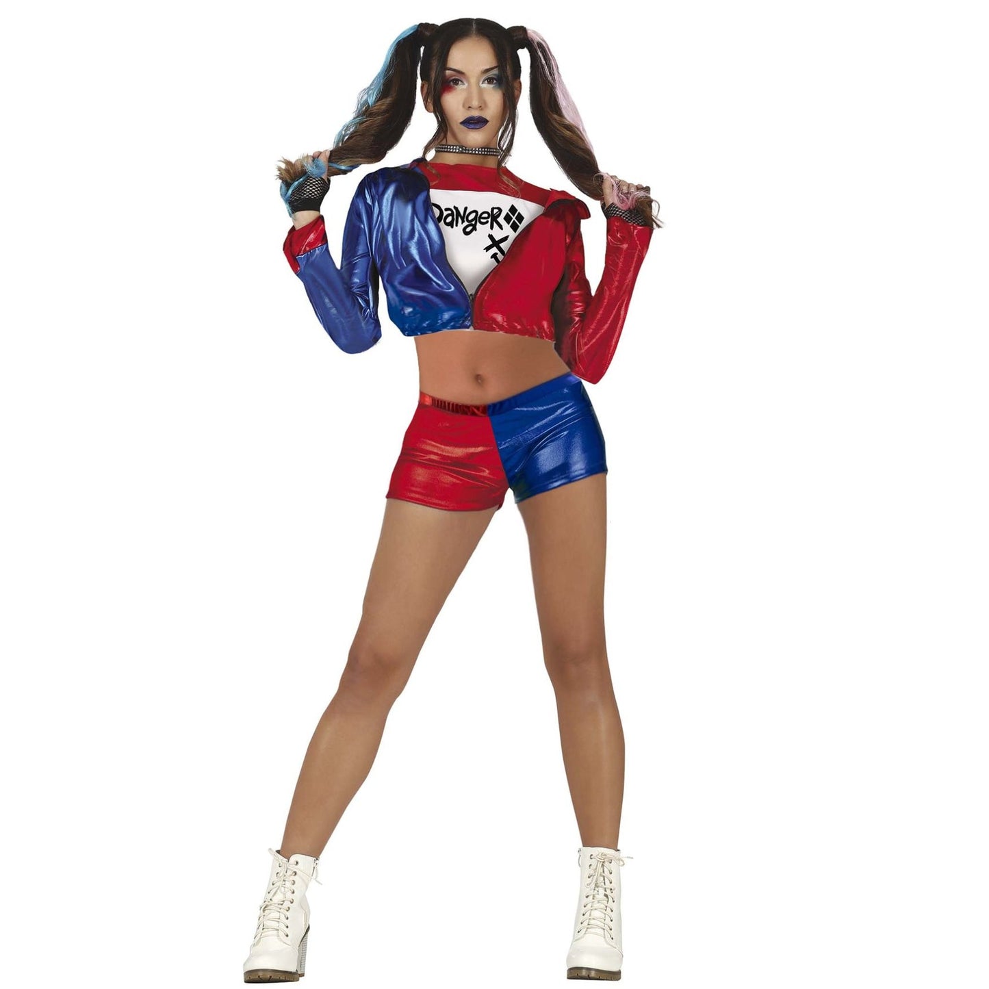 Fatos de grupo de Harley Quinn e Joker Malvado
