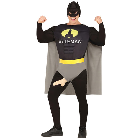 Fato de Herói Biteman Atrevido para homem