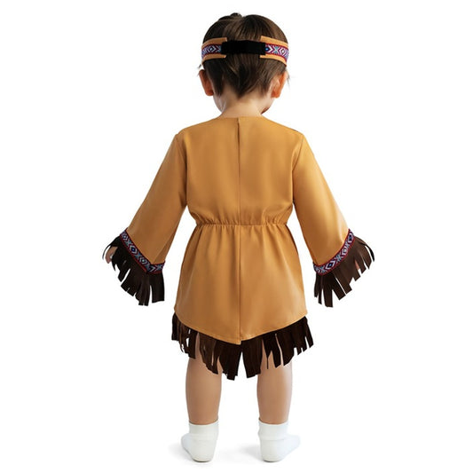 Fato de Índia Nativa para bebé