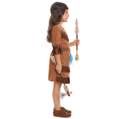 Fato de Índia Nativa para menina