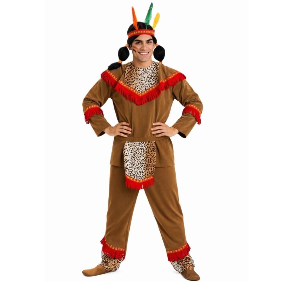 Fato de Índio Comanche para homem