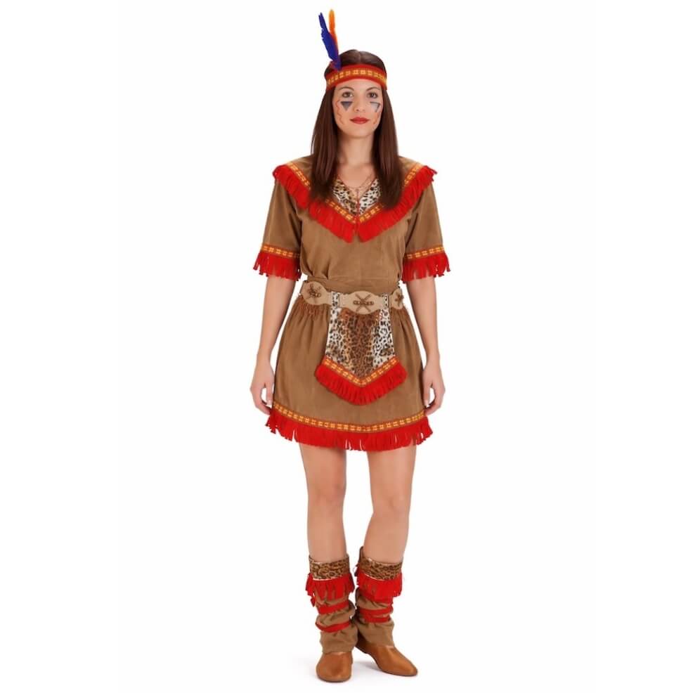 Fato de Índia Comanche para senhora