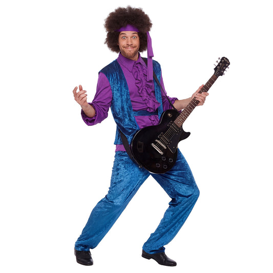 Fato de Jimi Hendrix para homem