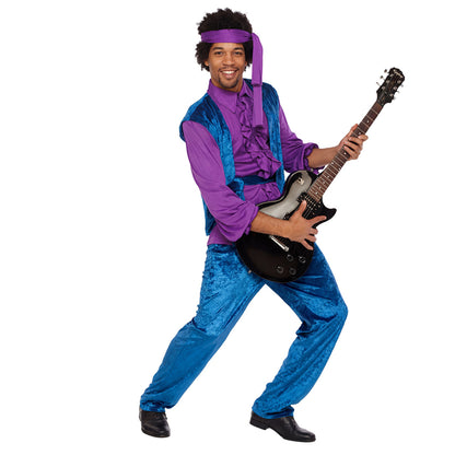 Fato de Jimi Hendrix para homem