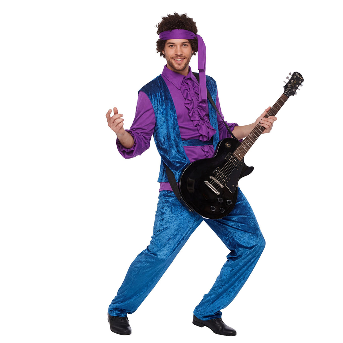 Fato de Jimi Hendrix para homem
