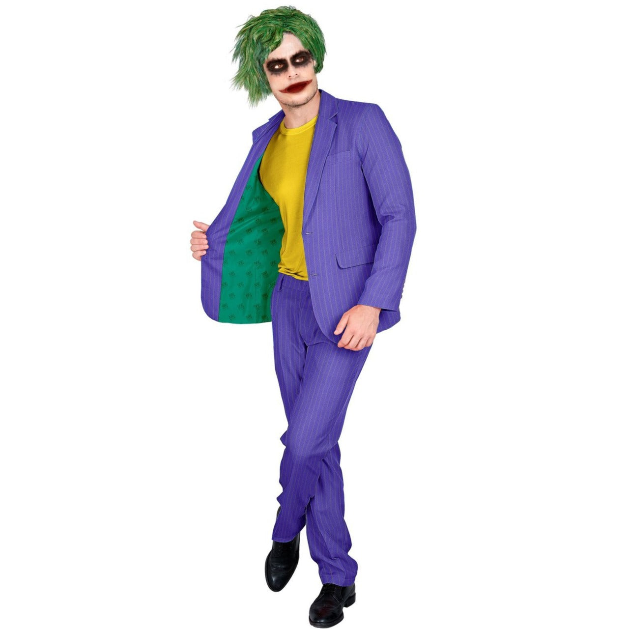 Traje de moda Joker para homens