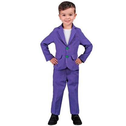 Traje de moda Joker para meninos