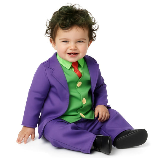 Fato de Joker Perverso para bebé