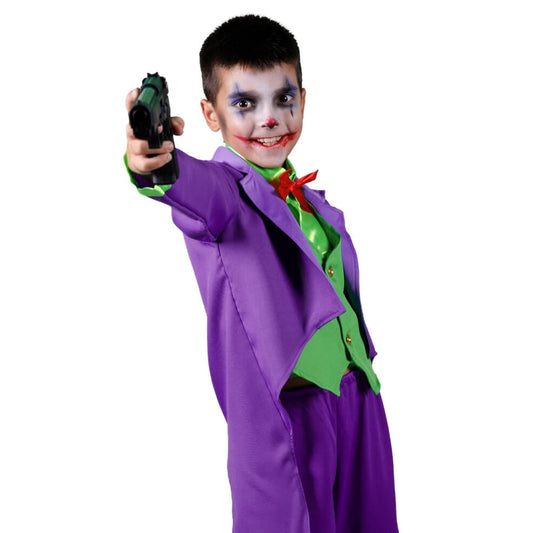 Fato de Joker Perverso para menino