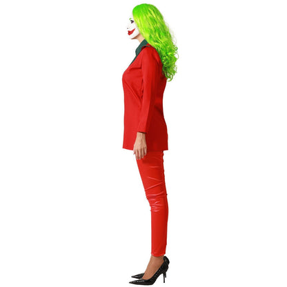 Fato de Joker Vermelho para mulher